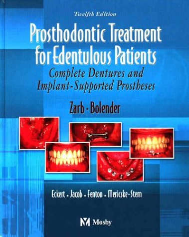 Prosthodontic Treatment for Edentulous Patients, 13th Edition