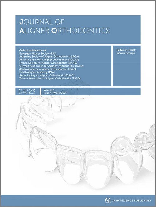 New version Journal of Aligner Orthodontics (Full Archive 2018 – 2025)